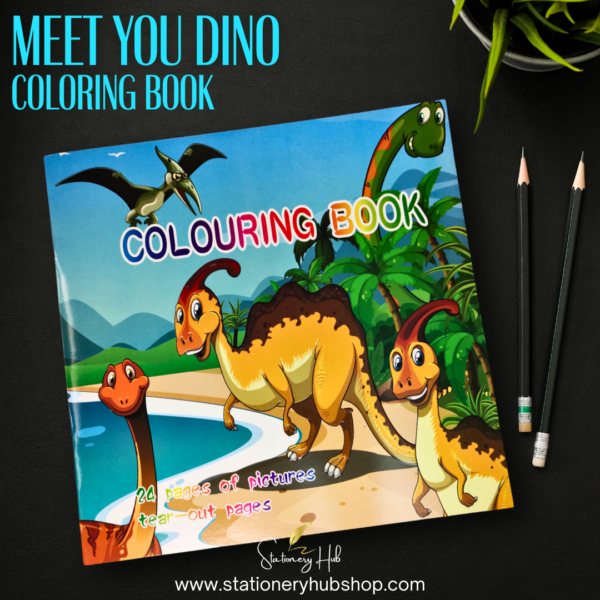 Big Size Coloring Book - Dino