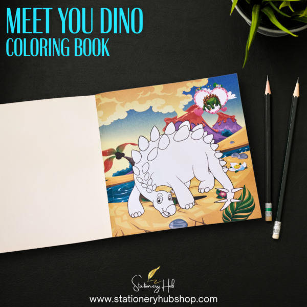 Big Size Coloring Book - Dino - Image 2