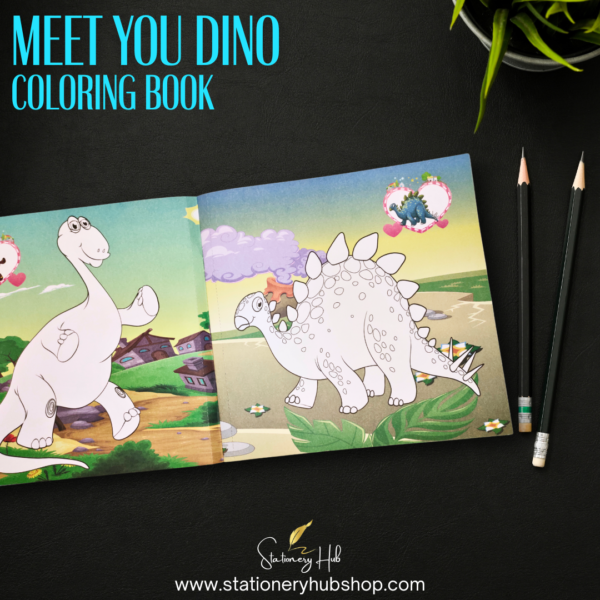 Big Size Coloring Book - Dino - Image 3