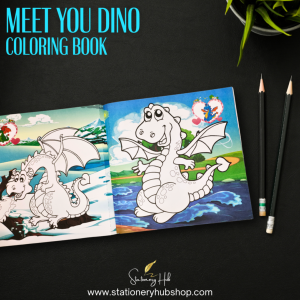 Big Size Coloring Book - Dino - Image 5