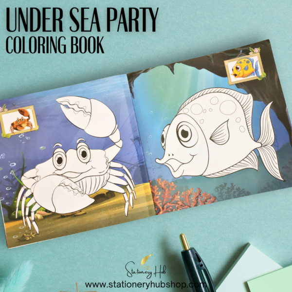 Big Size Coloring Book - Aquarium - Image 2