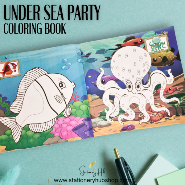 Big Size Coloring Book - Aquarium - Image 3