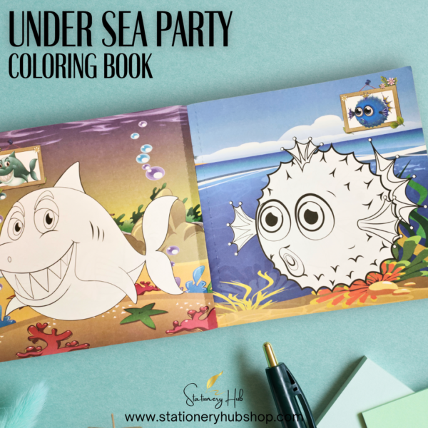 Big Size Coloring Book - Aquarium - Image 4