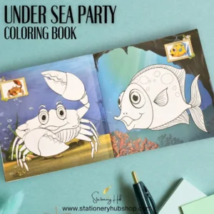 Big Size Coloring Book – Aquarium