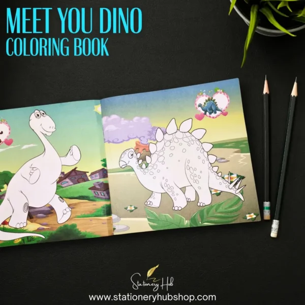 Big Size Coloring Book - Dino - Image 3