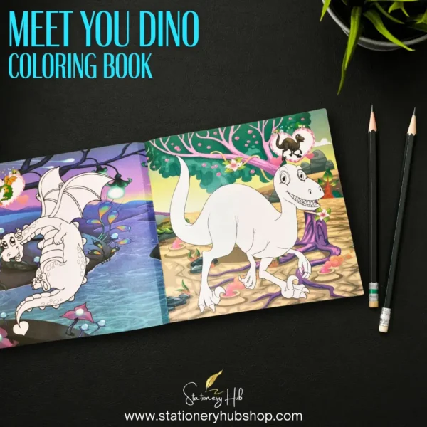 Big Size Coloring Book - Dino - Image 4