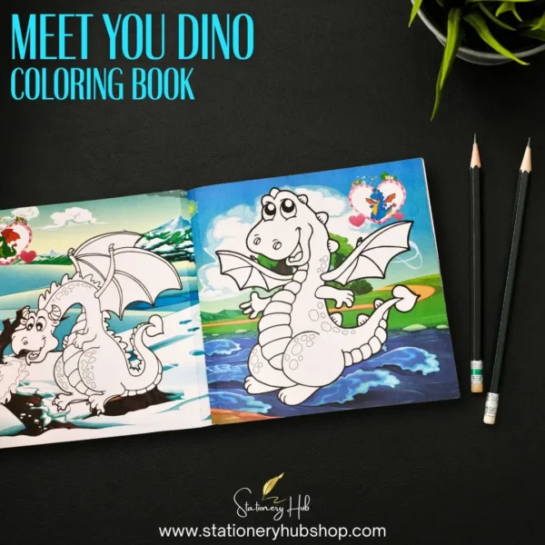 Big Size Coloring Book - Dino - Image 5