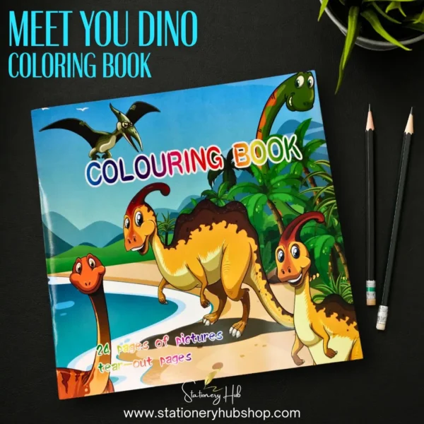 Big Size Coloring Book - Dino