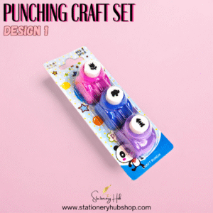 Craft Paper Punch Set – 3 Pcs