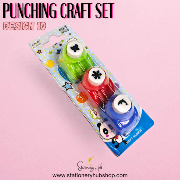 Craft Paper Punch Set - 3 Pcs - Image 11