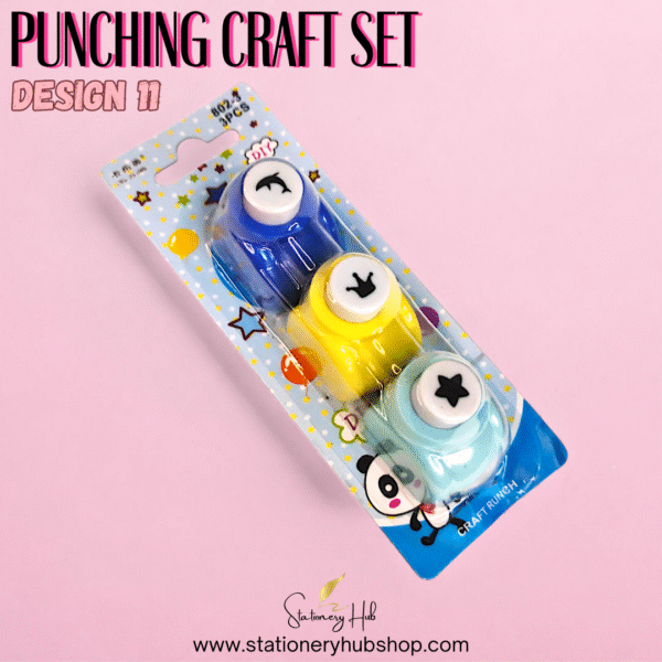 Craft Paper Punch Set - 3 Pcs - Image 12