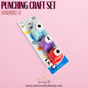 Craft Paper Punch Set – 3 Pcs