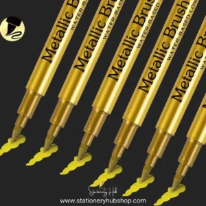 Gold Metallic Brush Marker – For Art, Calligraphy & Crafts
