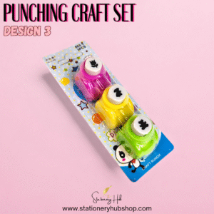Craft Paper Punch Set – 3 Pcs