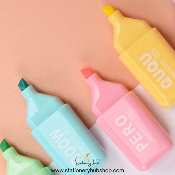 Bear Fluorescence Highlighter Set - 4 Colors - Image 2