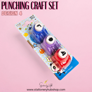 Craft Paper Punch Set – 3 Pcs
