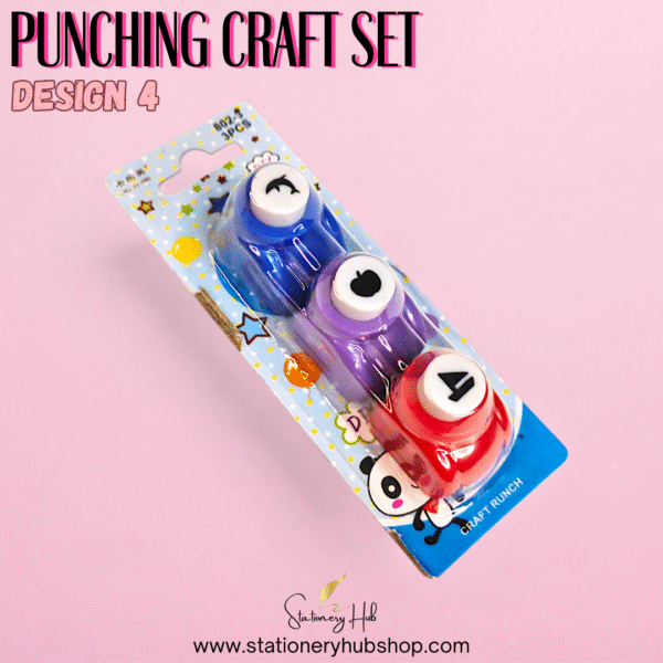 Craft Paper Punch Set - 3 Pcs - Image 5