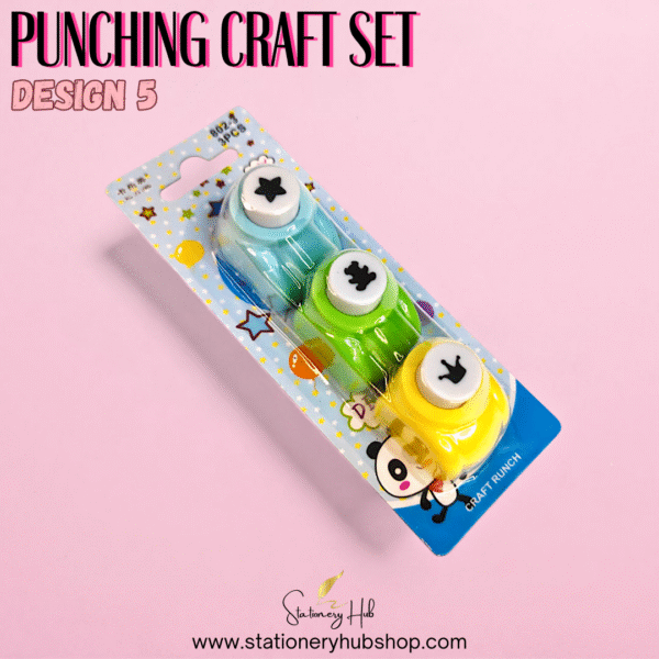 Craft Paper Punch Set - 3 Pcs - Image 6