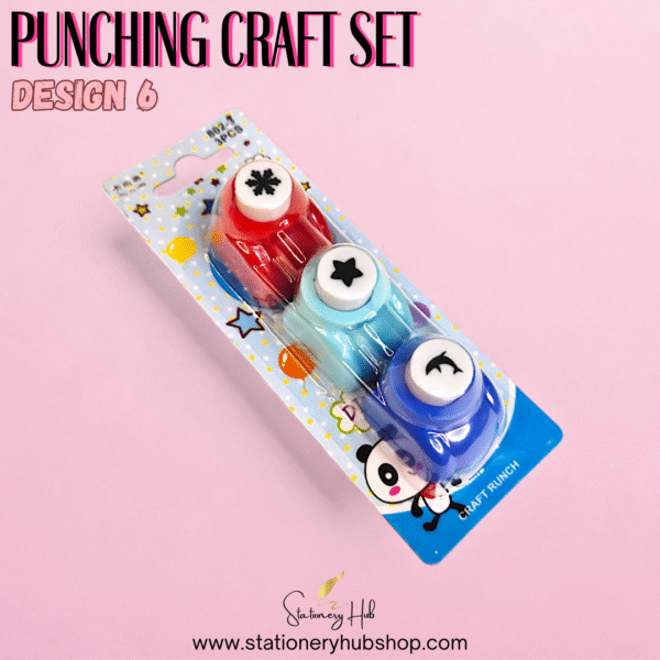 Craft Paper Punch Set - 3 Pcs - Image 7