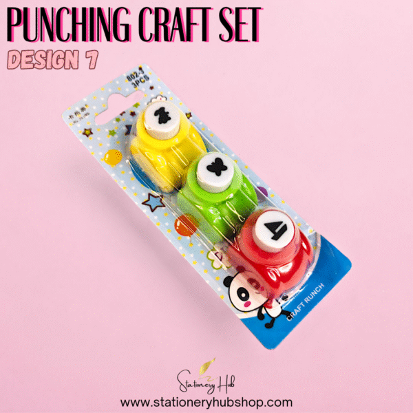 Craft Paper Punch Set - 3 Pcs - Image 8