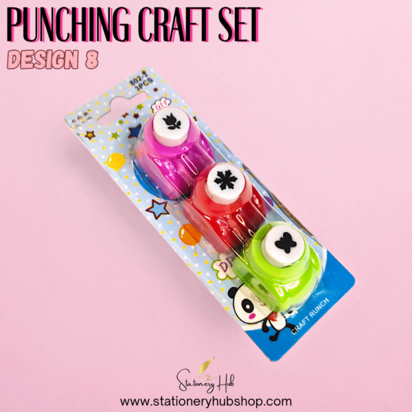 Craft Paper Punch Set - 3 Pcs - Image 9