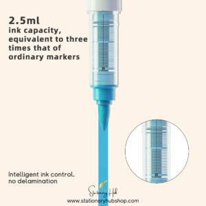 Premium Acrylic Professional Liquid Brush Markers – 24 Colors Set