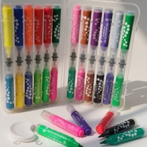 Yalong Watercolor Dual markers 24colors (brush tip + stamp side)