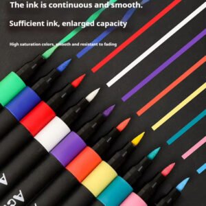 Premium Acrylic Brush tip Paint Marker 36pc & 60pc Set (Waterproof Soft headed)